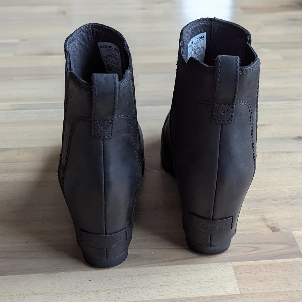 SOREL Joan of Arc Lea Wedge‎ Bootie Shoe (Women's Sz 7)